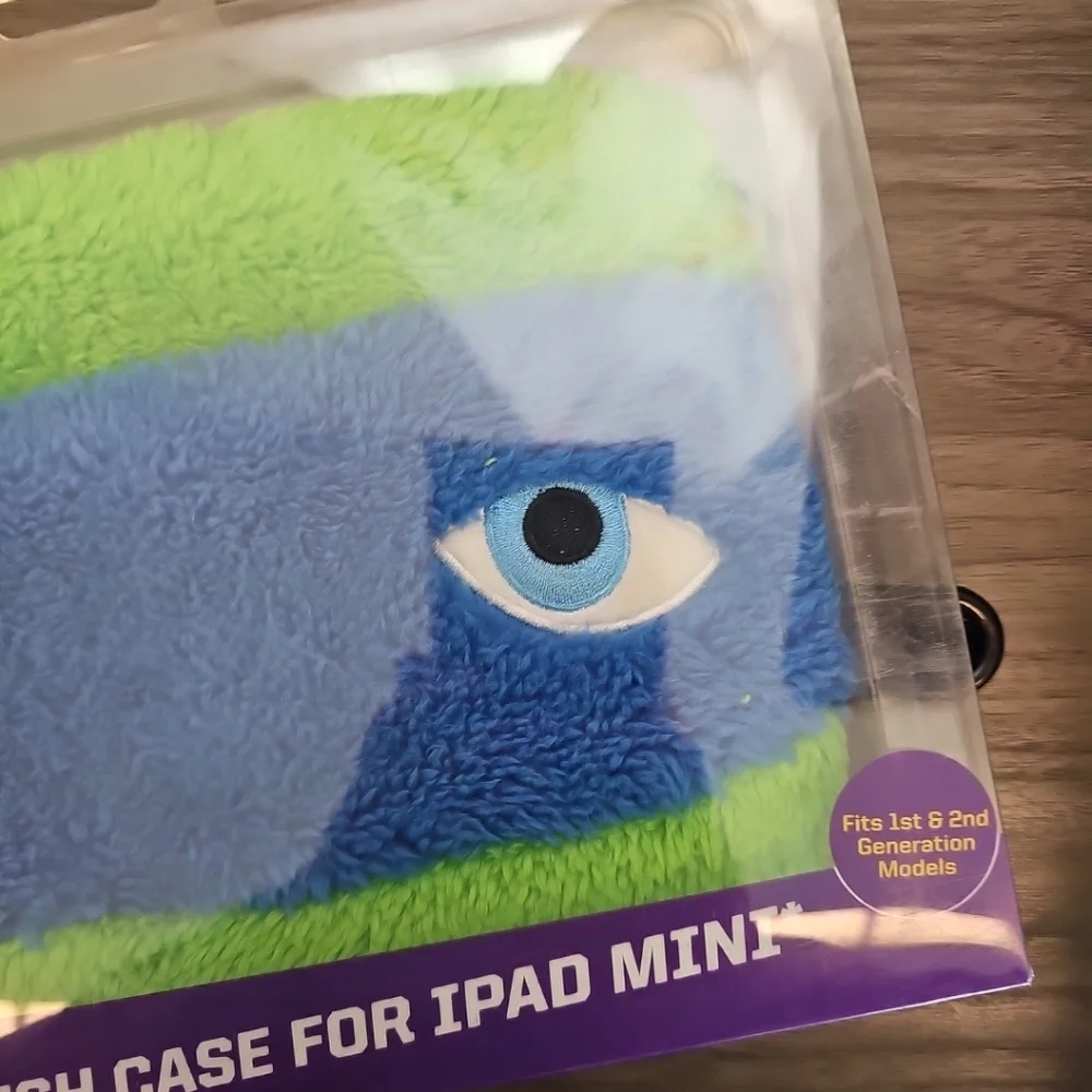 2015 NIP Leonardo Teenage Mutant Ninja Turtles Plush Case For iPad Mini Sakar